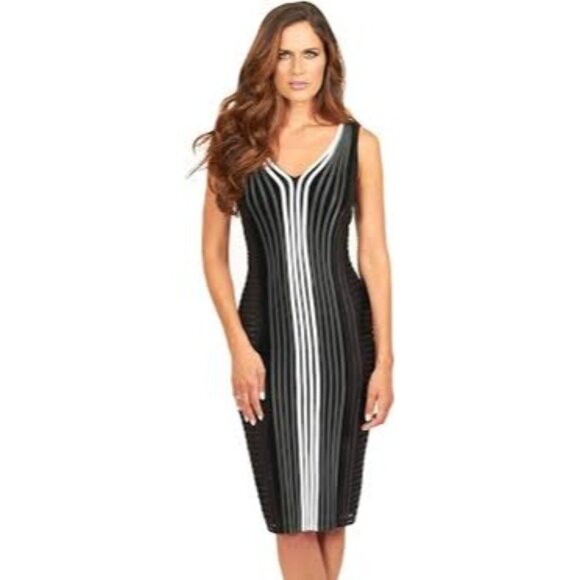 Frank Lyman Dresses & Skirts - Frank Lyman Womens 14 NWT Black & White Sleeveless Bodycon